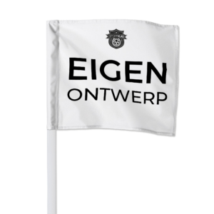 Eigen ontwerp hoekvlaggen
